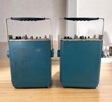 Pair Tektronix 1502 TDR Cable Testers, Vintage Ham Radio, Untested Parts/Repair