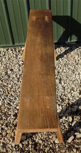Wooden bench - Village Natural Wood Bench, Indoor Entryway Bench, Rustic Farmhouse Decor C, by The Old Grainery (Adults, B...