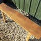 Wooden bench - Village Natural Wood Bench, Indoor Entryway Bench, Rustic Farmhouse Decor C, by The Old Grainery (Adults, B...