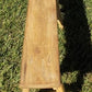 Wooden bench - Village Gingerbread Natural Wood Bench, Entryway Bench, Rustic Farmhouse G, by The Old Grainery (47 inch wi...