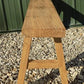 Wooden bench - Village Natural Wood Bench, Indoor Entryway Bench, Rustic Farmhouse Decor A, by The Old Grainery (47 inches...