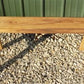 Wooden bench - Village Natural Wood Bench, Indoor Entryway Bench, Rustic Farmhouse Decor A, by The Old Grainery (47 inches...