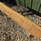Wooden bench - Village Natural Wood Bench, Indoor Entryway Bench, Rustic Farmhouse Decor A, by The Old Grainery (47 inches...