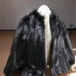 Faux fur wrap - Faux Fur Stole, Vintage Handmade Lined Capelet Wrap, Womens Formal Dress C, by The Old Grainery (Brown, ca...
