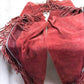 Chaps - Rich Suede Fringed Chaps, Vintage Cowboy Western Concho Rodeo Riding Chaps D, by The Old Grainery (Adult, chaps, c...