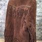 Western jacket - Suede Leather Fringed Jacket, Vintage Mens Western Ranch Coat, Unmarked Jacket F by The Old Grainery (coa...