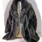 Womens clothing - Bunker Ramo Faux Fur Womens Coat, Vintage Size 42 Dark Brown Faux Fur Coat G, by The Old Grainery (belte...
