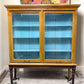 Display Cabinet - 6'9" Retail Store Display Cabinet, Vintage Apothecary, Backbar, Display Case, C by The Old Grainery (ant...