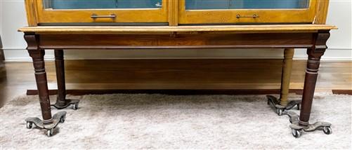 Display Cabinet - 6'9" Retail Store Display Cabinet, Vintage Apothecary, Backbar, Display Case, C by The Old Grainery (ant...