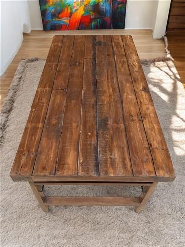 table - Wood Folding Table (72x36) Reclaimed Wood Dining, Kitchen Island A139 by The Old Grainery (dining table, farm tabl...