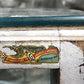 Columbus Show Case Curved Glass Countertop, Vintage Bakery Jewelry Display