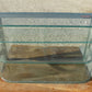 Columbus Show Case Curved Glass Countertop, Vintage Bakery Jewelry Display