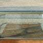 Columbus Show Case Curved Glass Countertop, Vintage Bakery Jewelry Display