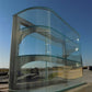 Columbus Show Case Curved Glass Countertop, Vintage Bakery Jewelry Display