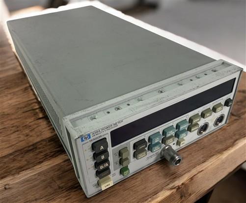 HP 438A Power Meter, Hewlett Packard RF Microwave, Vintage Ham Radio, C