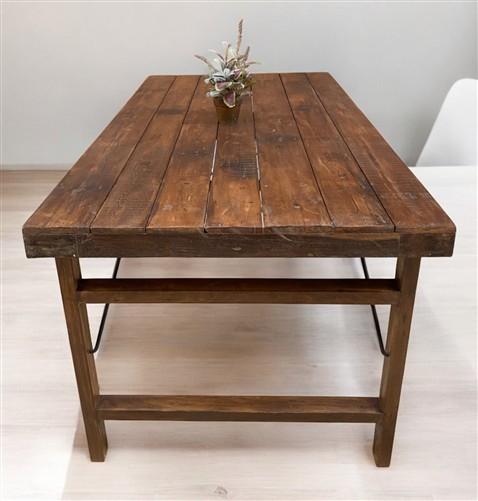 Wood Folding Table (72x36) Reclaimed Wood Dining, Kitchen Island