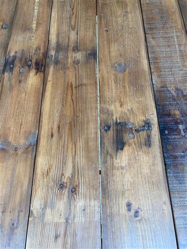 table - Wood Folding Table (72x36) Reclaimed Wood Dining, Kitchen Island A142 by The Old Grainery (dining table, farm tabl...