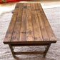 table - Wood Folding Table (72x36) Reclaimed Wood Dining, Kitchen Island A142 by The Old Grainery (dining table, farm tabl...
