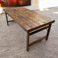 table - Wood Folding Table (72x36) Reclaimed Wood Dining, Kitchen Island A142 by The Old Grainery (dining table, farm tabl...