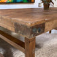 table - Wood Folding Table (72x36) Reclaimed Wood Dining, Kitchen Island A144 by The Old Grainery (dining table, farm tabl...