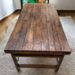 table - Wood Folding Table (72x36) Reclaimed Wood Dining, Kitchen Island A144 by The Old Grainery (dining table, farm tabl...