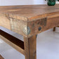 Wood Folding Table, (72x36) Vintage Dining Room, Kitchen Island, Portable, A146