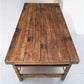 Wood Folding Table, (72x36) Vintage Dining Room, Kitchen Island, Portable, A146