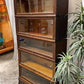 Globe-Wernicke Barrister Bookcase, Vintage Lawyer Cabinet, Stacking Bookcase, A