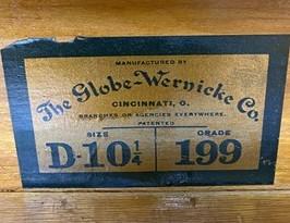 Globe-Wernicke Barrister Bookcase, Vintage Lawyer Cabinet, Stacking Bookcase, A