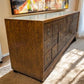 Vintage Cabinet - 10' Oak Shirt Clothes Showcase, Vintage Store Counter Display Case, Mercantile A by The Old Grainery (ar...