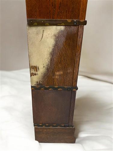 Globe-Wernicke Barrister Bookcase, Vintage Lawyer Cabinet, Stacking Bookcase, B