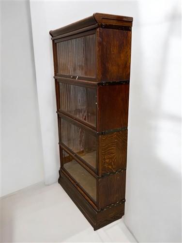 Globe-Wernicke Barrister Bookcase, Vintage Lawyer Cabinet, Stacking Bookcase, B