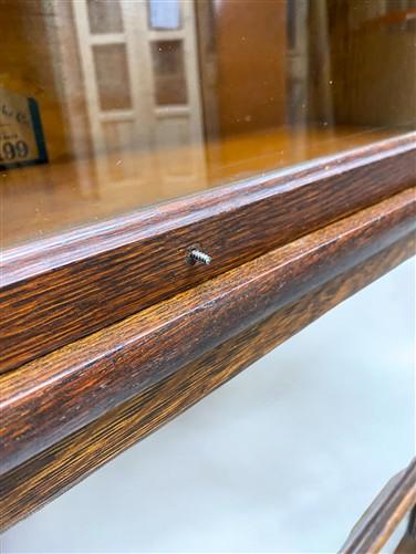 Globe-Wernicke Barrister Bookcase, Vintage Lawyer Cabinet, Stacking Bookcase, B