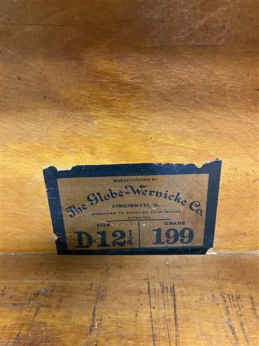 Globe-Wernicke Barrister Bookcase, Vintage Lawyer Cabinet, Stacking Bookcase, B