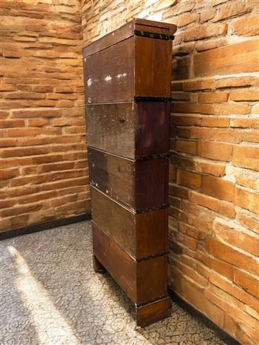 Wernicke System Elestic Bookcase, Vintage Lawyer Cabinet, Stacking Bookcase, C