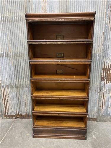 Globe-Wernicke Barrister Bookcase, Vintage Lawyer Cabinet, Stacking Bookcase, D