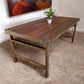 Wood Folding Table (72x36) Reclaimed Wood Dining, Kitchen Island A147