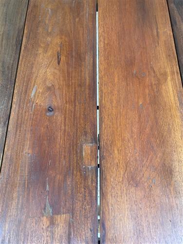 Wood Folding Table (72x36) Reclaimed Wood Dining, Kitchen Island A147