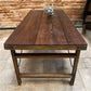 table - Wood Folding Table, (72x36) Reclaimed Wood Dining, Kitchen Island A149 by The Old Grainery (dining table, farm tab...