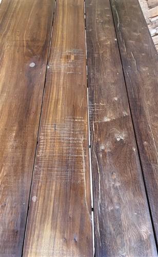 table - Wood Folding Table, (72x36) Reclaimed Wood Dining, Kitchen Island A149 by The Old Grainery (dining table, farm tab...