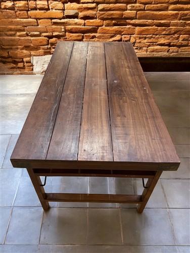 table - Wood Folding Table, (72x36) Reclaimed Wood Dining, Kitchen Island A149 by The Old Grainery (dining table, farm tab...