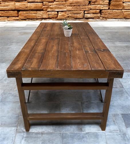 table - Wood Folding Table, (72x36) Reclaimed Wood Dining, Kitchen Island A154 by The Old Grainery (dining table, farm tab...
