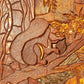 Wooden Carving - 3D Wooden Relief Carving, North American Wildlife, Rustic Carved Wood Folk Art by The Old Grainery (3D, a...