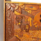 Wooden Carving - 3D Wooden Relief Carving, North American Wildlife, Rustic Carved Wood Folk Art by The Old Grainery (3D, a...