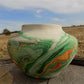 Southwestern vase - Nemadji Indian Pottery, 4" Swirled Native American Southwest Ceramic Vase, by The Old Grainery (4 inch...