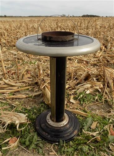 Floor ashtray - Art Deco Smoking Stand, 22" Standing Floor Ashtray, Vintage MCM Smoke Stand, by The Old Grainery (art deco...