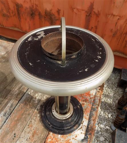 Floor ashtray - Art Deco Smoking Stand, 22" Standing Floor Ashtray, Vintage MCM Smoke Stand, by The Old Grainery (art deco...