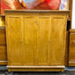 Storage Cabinet with Base, Vintage Kitchen Pantry, Cupboard, Utility Cabinet, A