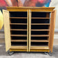 Storage Cabinet with Base, Vintage Kitchen Pantry, Cupboard, Utility Cabinet, A