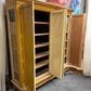 Storage Cabinet with Base, Vintage Kitchen Pantry, Cupboard, Utility Cabinet, A